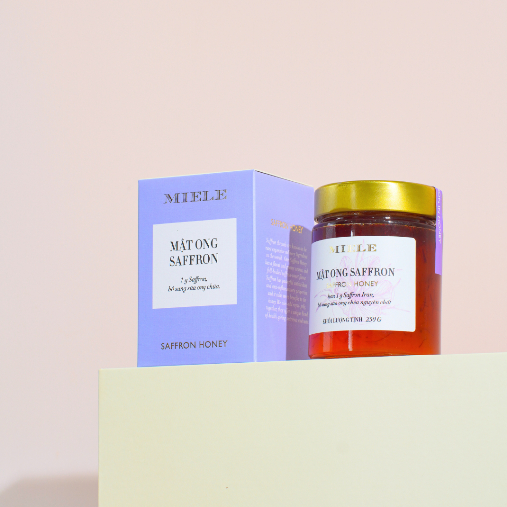 Mật ong Saffron Miele 250g