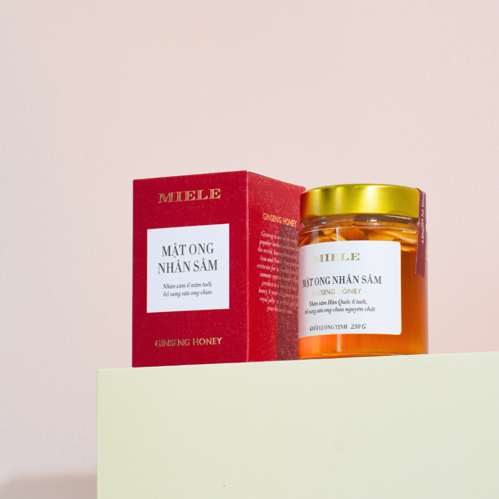 Nhân sâm ngâm mật ong 250g