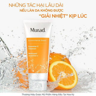 [CÓ SẴN] Sữa rửa mặt Essential C Cleanser 200ml NO BOX {bản Mỹ🇺🇸}