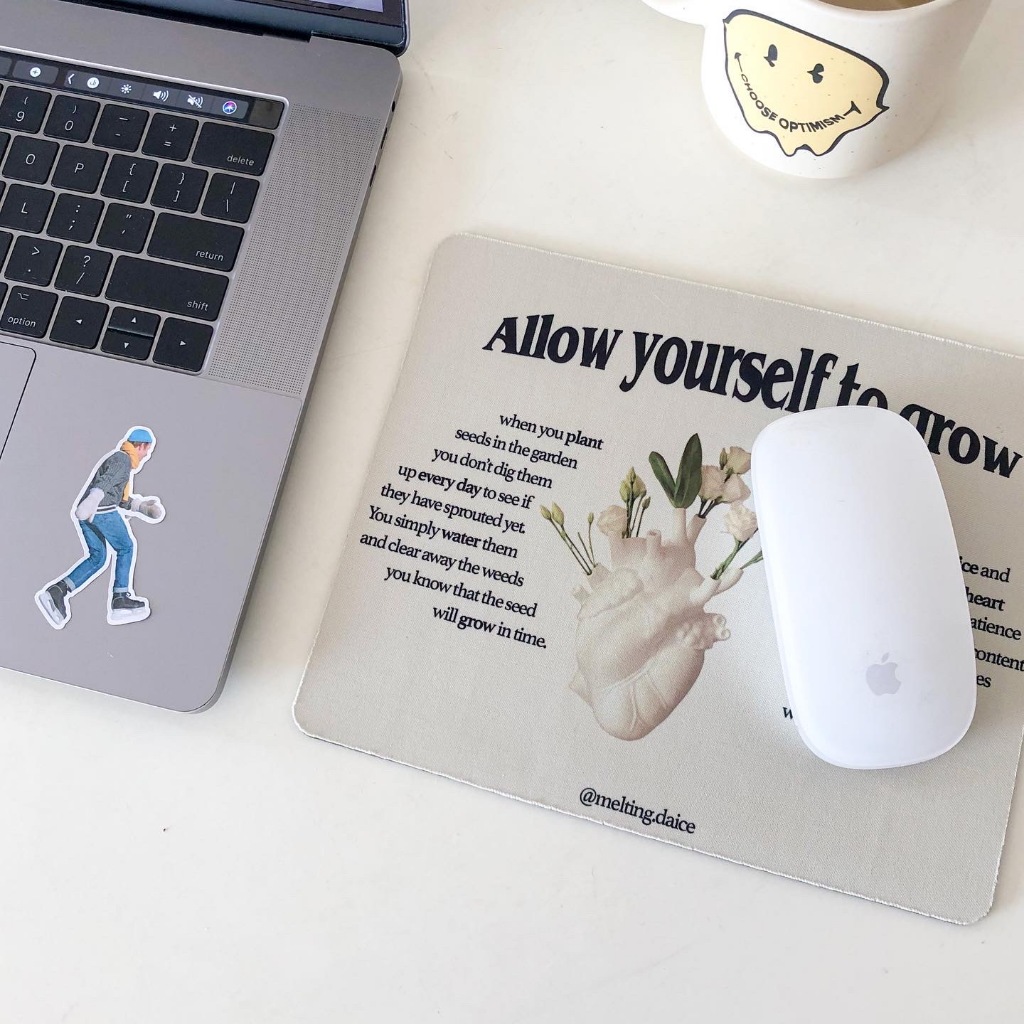 Daice || 𝟴-𝗯𝗮𝗹𝗹 mouse pad - miếng lót chuột để bàn hình tròn nhiều mẫu