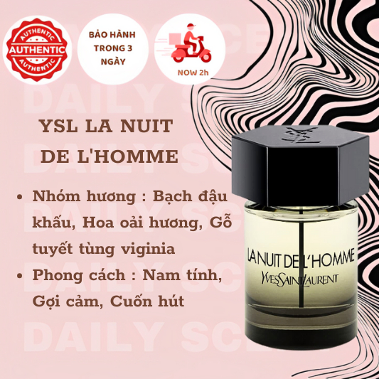Nước hoa nam YSL la nuit l’home-5ml/10ml/20ml
