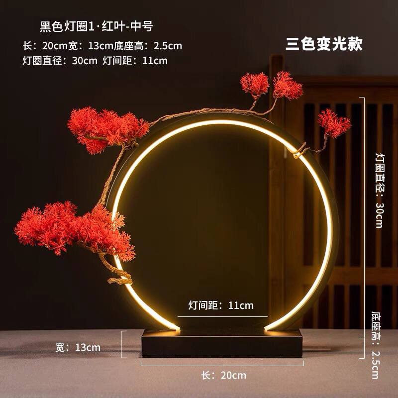 Kệ đèn led, đèn hào quang, base trang trí để bàn, trưng bày gundam