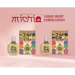Nhỏ mắt rohto gold 40