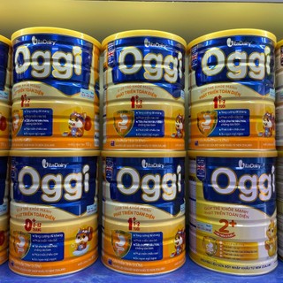 Sữa oggi 0+ 800g, 1+, 2+ 900g