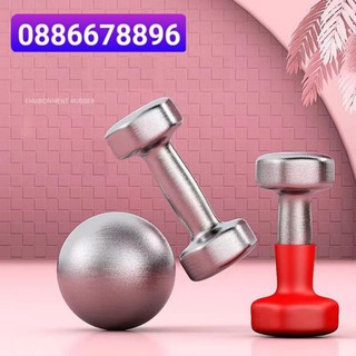 Băng tạ tay 6kg, tạ gang đặc bọc cao su cao cấp
