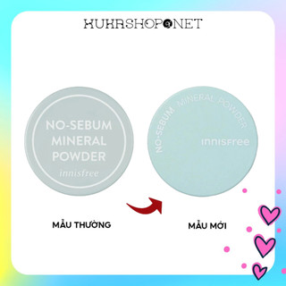Phấn phủ kiềm dầu innisfree no sebum dạng nén và bột