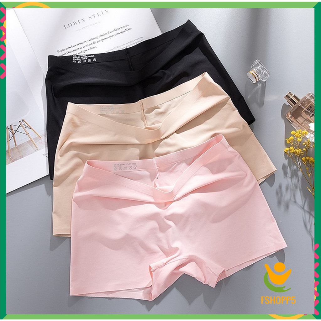 Quần su mặc váy thoáng mát, Quần đùi mặc trong váy ôm body, không lộ viền VAYNU06