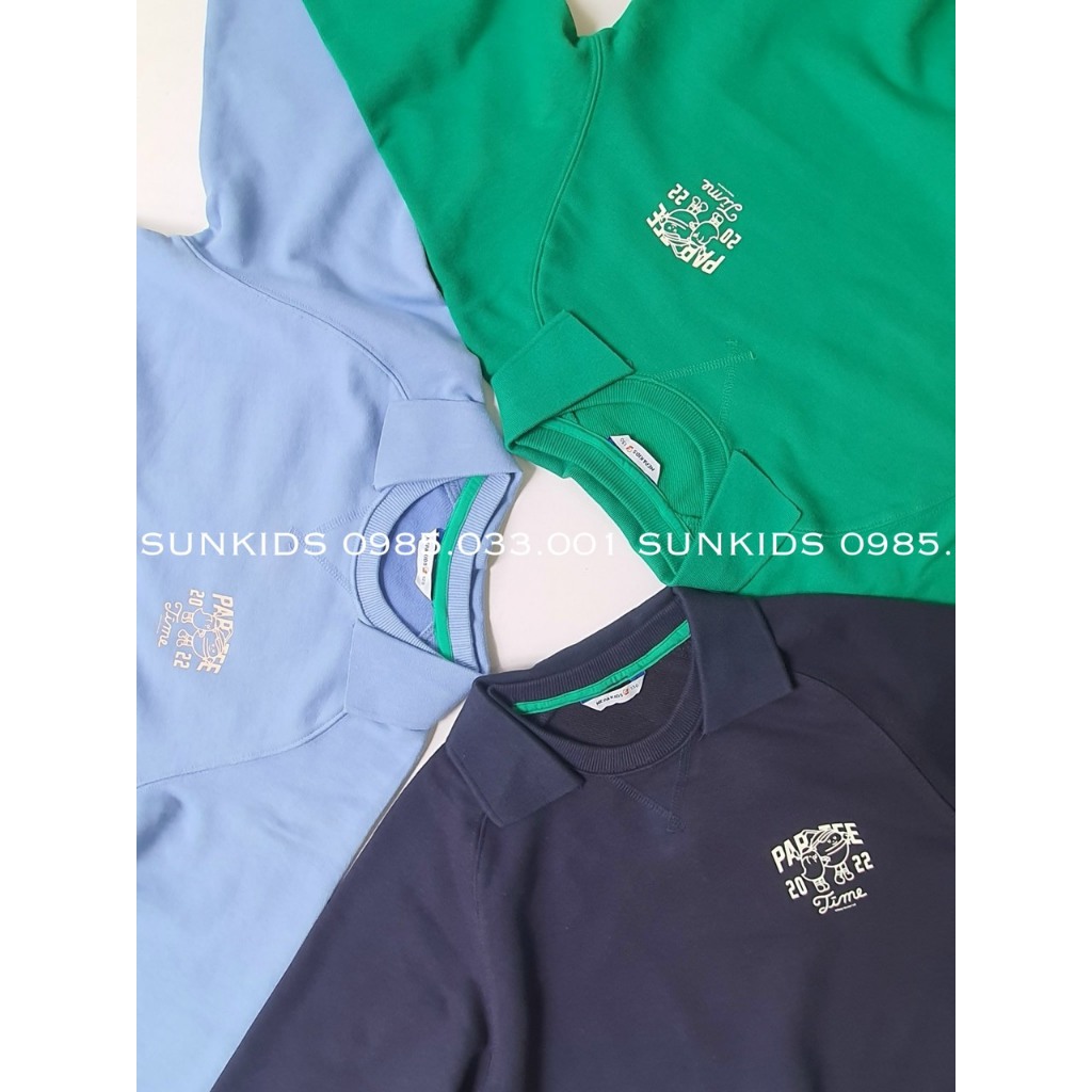 Áo nỉ cổ Polo Ne.pa bé trai