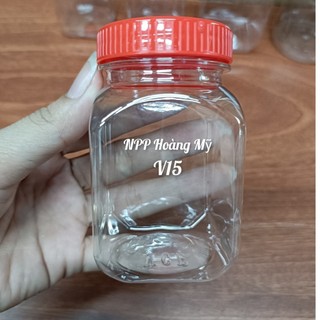 Hủ nhựa vuông - tròn đựng gia vị - 135ml