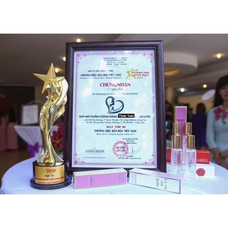 Nước hoa chiết cực thơm lưu hương trên 8h