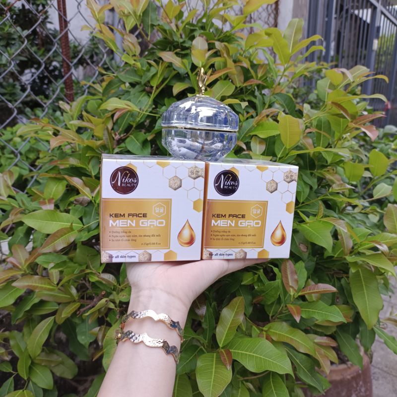Face Men gạo dưỡng trắng da nicos chính hãng