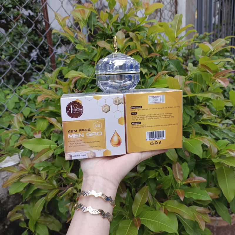 Face Men gạo dưỡng trắng da nicos chính hãng