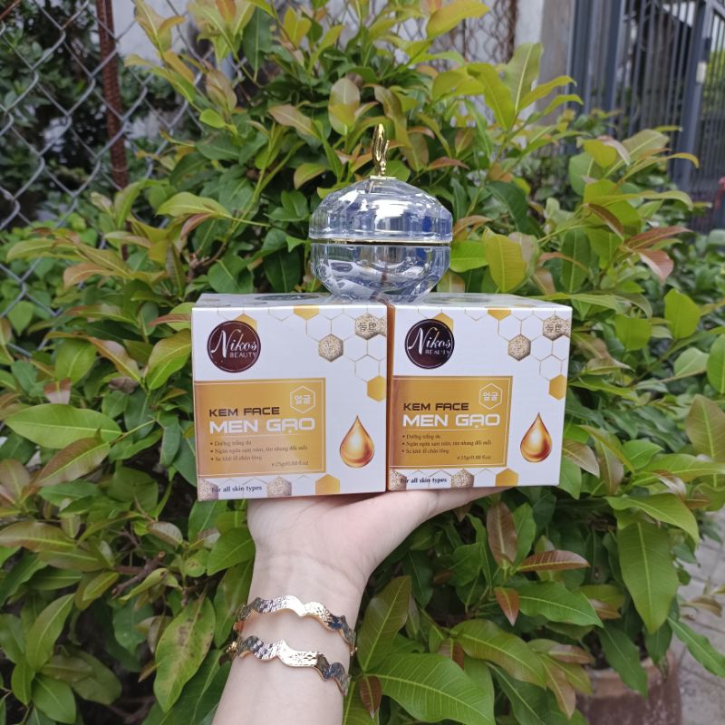 Face Men gạo dưỡng trắng da nicos chính hãng
