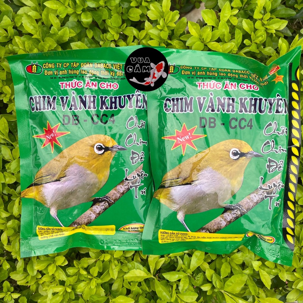 Cám Chim Vành Khuyên Dabaco - Tăng cường hệ miễn dịch, lông mượt hót hay.