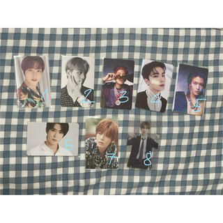 Photocard thẻ ảnh NCT 127 Dream WayV Haechan Mark Xiaojun Yuta Jaehyun Jisung