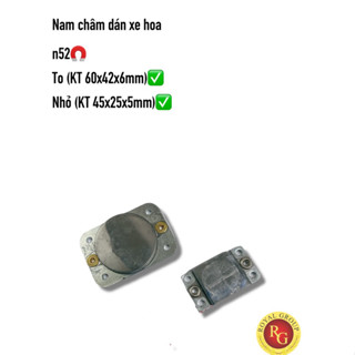 Nam châm gắn xe hoa cưới, gắn mào taxi N52 loại cực mạnh