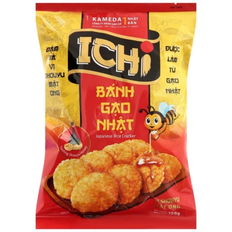 Bánh Gạo ICHI Đậm Đà Vị Shouyu Mật Ong