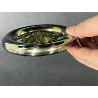Vòng mẹc mai vàng trang trí phi 100 - phi 120 (Vòng inox trang trí cổng, ban công, hàng rào)
