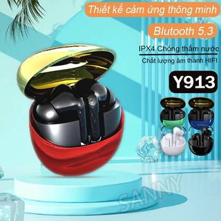 Tai nghe Bluetooth không dây đích thực Y913 TWS Tai nghe cảm ứng 3D pin cực lớn Cài đặt cuộc gọi HD