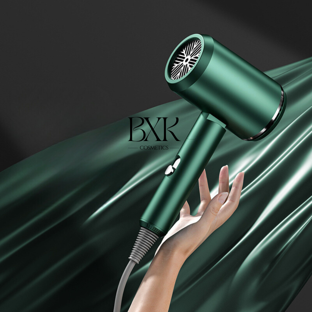 Máy sấy tóc công suất lớn 1600w sấy tóc nóng lạnh độ ồn thấp có thể gập tiện dụng an toàn