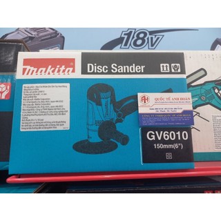 Máy chà nhám đĩa 150mm makita gv6010