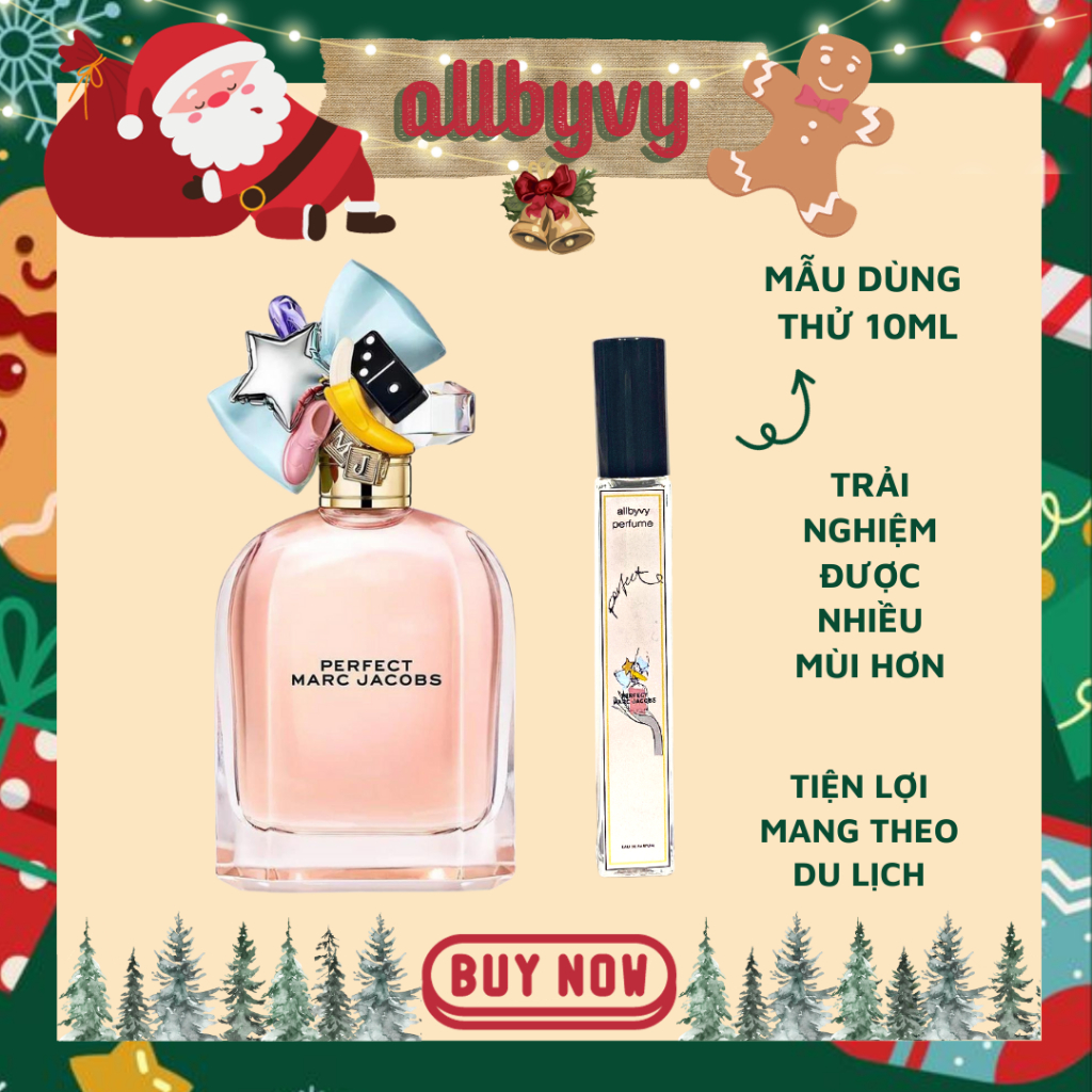 allbyvy| Mẫu thử nước hoa 10ml Marc Jacobs Perfect