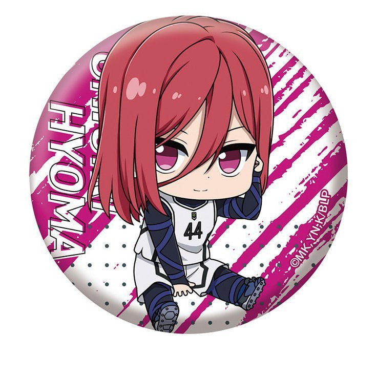 Huy hiệu BLUE LOCK ver NGỒI DỄ THƯƠNG in hình manga anime chibi quà tặng xinh xắn độc đáo ghim cài áo cặp sách