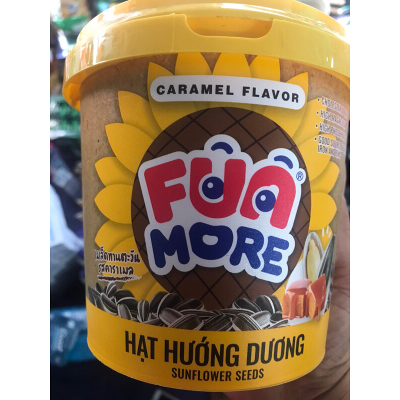 Xô Hạt Hướng Dương Funmore Vị Dừa& Caramel 400g