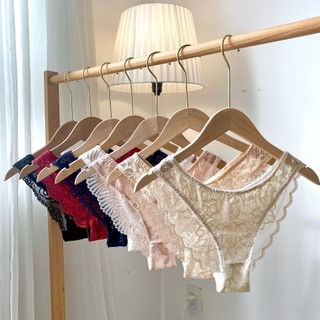   MỚI  Quần lót ren cánh tiên gợi cảm co giãn mềm mại không lộ viền mông cao cấp ME ME LINGERIE 
