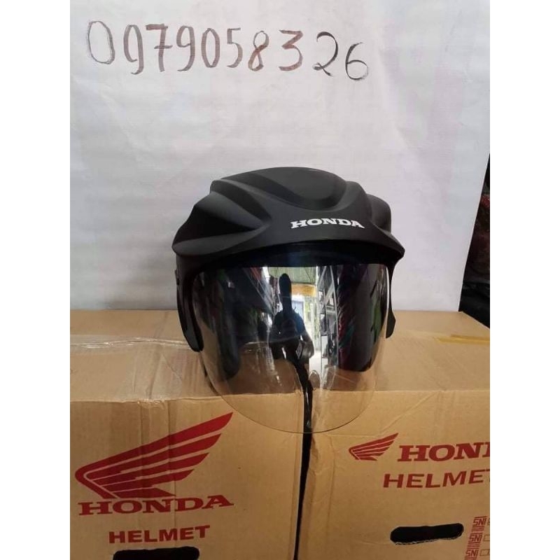 NÓN MŨ 3/4 HMJ 1 HÀNG NHẬP KHẨU THEO XE INDONESIA SẢN XUẤT CÓ XƯỚC NHẸ DO VẬN CHUYỂN.
