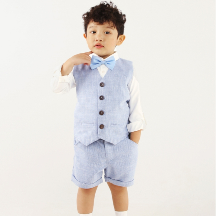 Bộ Gile, Set gile bé trai từ 1 tuổi - 7 tuổi, bộ vest ghile cho bé Baa Baby (KHÔNG BAO GỒM ÁO SƠ MI VÀ NƠ)