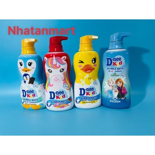 Sữa tắm gội trẻ em Dnee kids nội địa Thái Lan Bubble bath 400ml