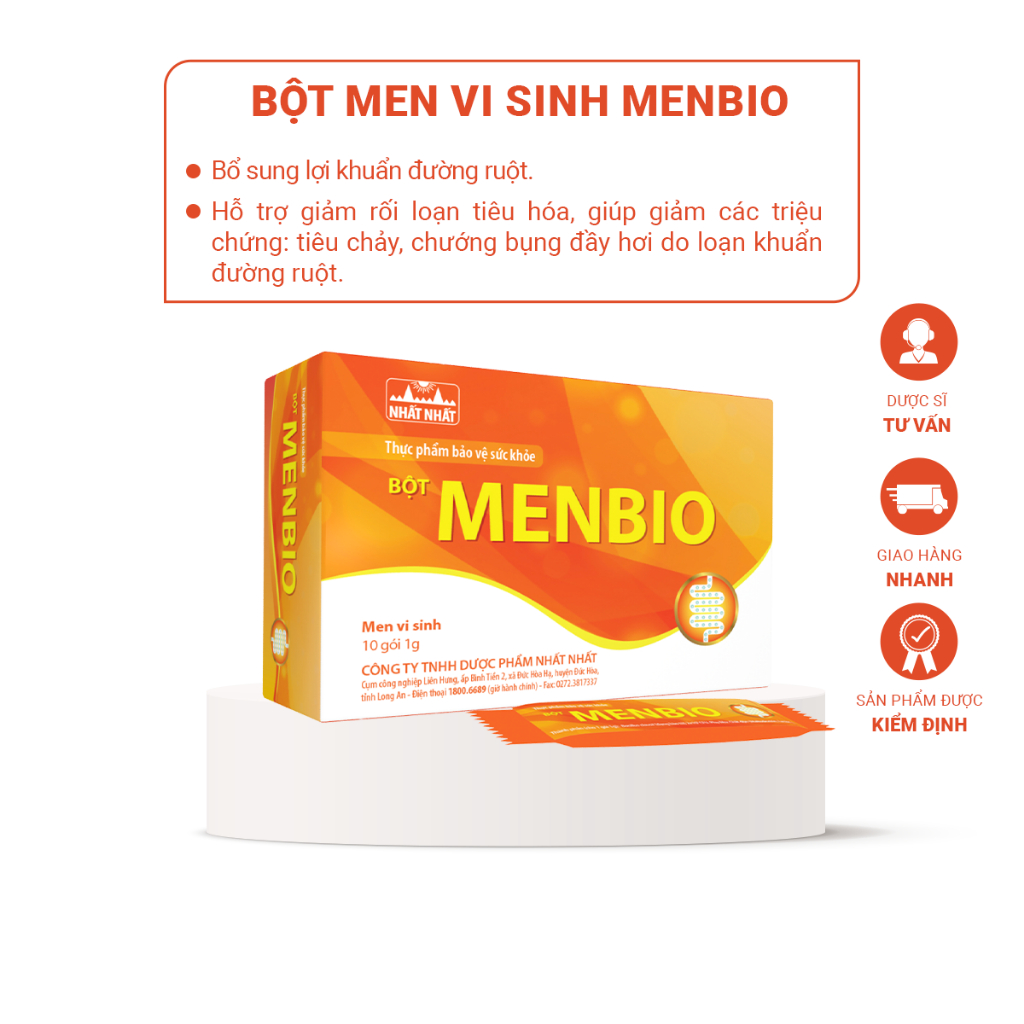 BỘT MEN VI SINH MENBIO -  2 TỈ LỢI KHUẨN