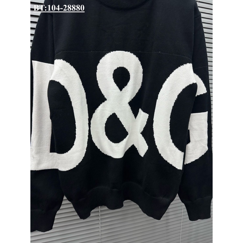 Áo len nam dolce hoạ tiết chữ DG đơn giản,áo len nam cao cấp dg vải quảng châu