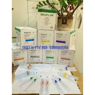 ✅LẺ 1 CÂY] KIM LUỒN TĨNH MẠCH KIM CATHETER TIÊM TRUYỀN TĨNH MẠCH TEFLO - MEDIKIT Kim luồn xỏ khuyên SIZE 18G 20G 22G 24G