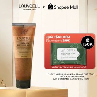 Tẩy da chết Đông Y trắng mịn da Louv Cell Oriental Spa Body Scrub Wash 230 ml