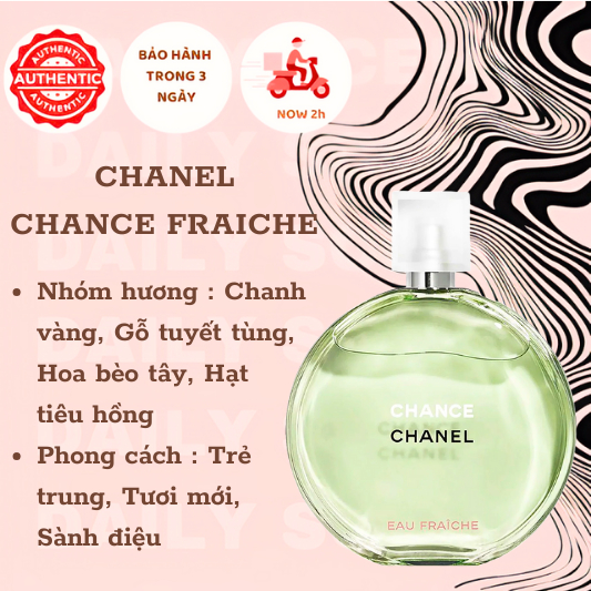 Nước hoa nữ Eau Fraiche-5ml/10ml/20ml