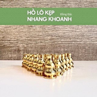 [LOẠI 1] Đế Hồ Lô Đốt Nhang Khoanh, Nhang Vòng Trầm 4 Giờ, Loại Đồng Đặc Ruột Dày Dặn, Cao 2,5cm