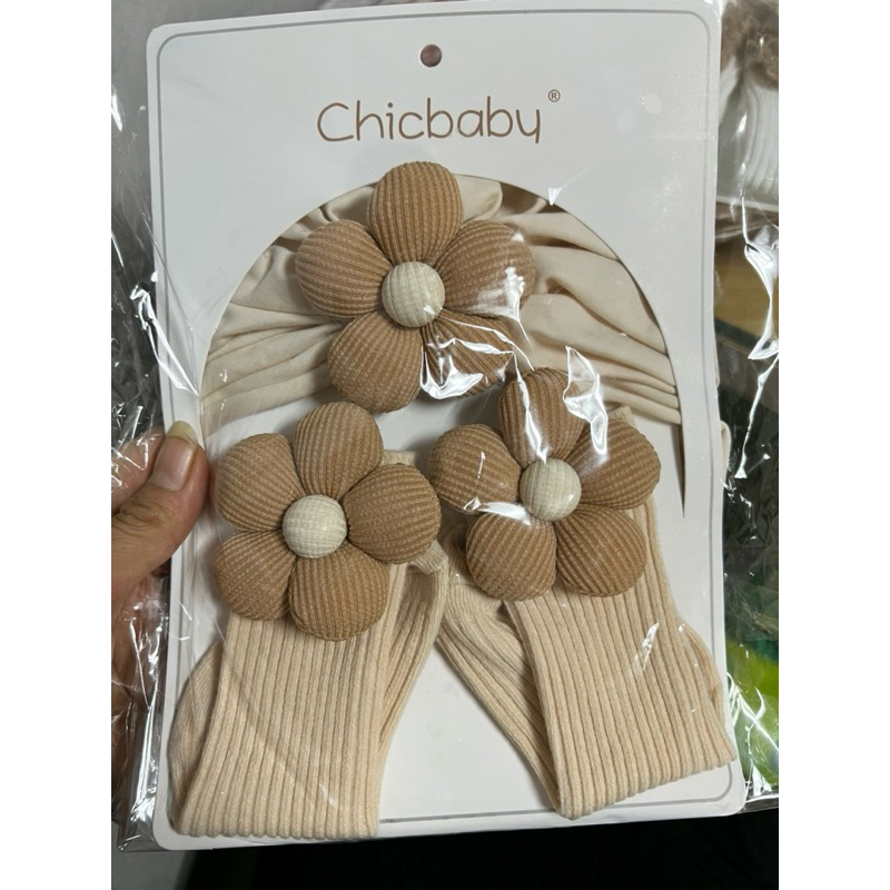 Sét TUBAN kèm tất gân cổ cao dày ấm cho bé yêu