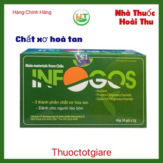 INFOGOS chất xơ hoà tan - hỗ trợ giảm táo bón