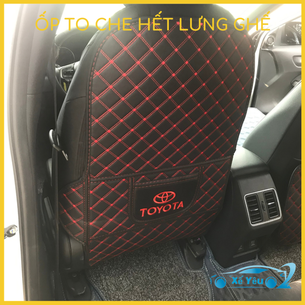 Ốp lưng ghế và túi treo xe ô tô, bảo hành 5 năm tại xưởng sản xuất!