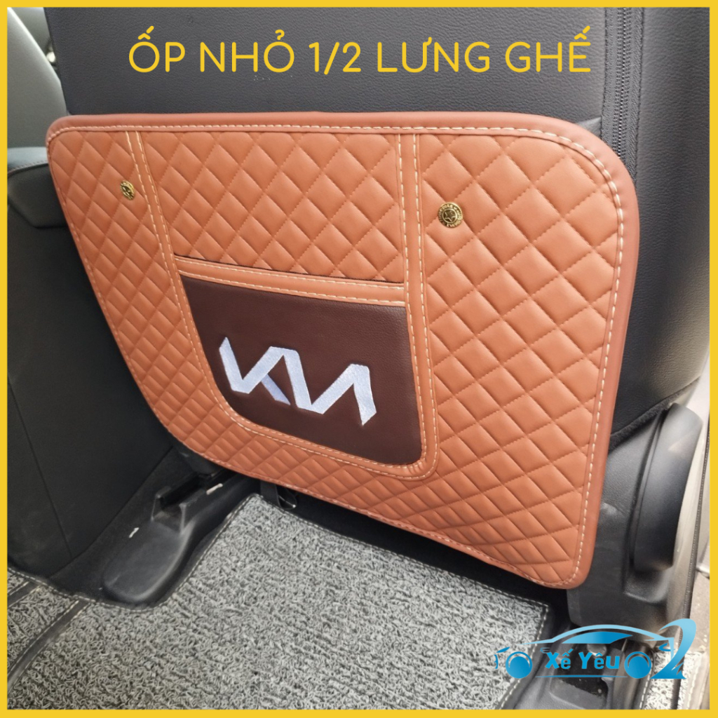 Ốp lưng ghế và túi treo xe ô tô, bảo hành 5 năm tại xưởng sản xuất!
