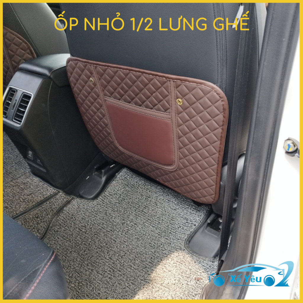 Ốp lưng ghế và túi treo xe ô tô, bảo hành 5 năm tại xưởng sản xuất!