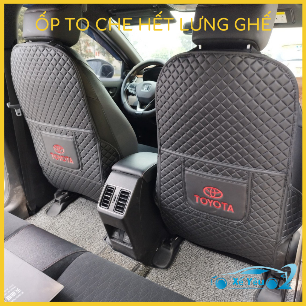 Ốp lưng ghế và túi treo xe ô tô, bảo hành 5 năm tại xưởng sản xuất!