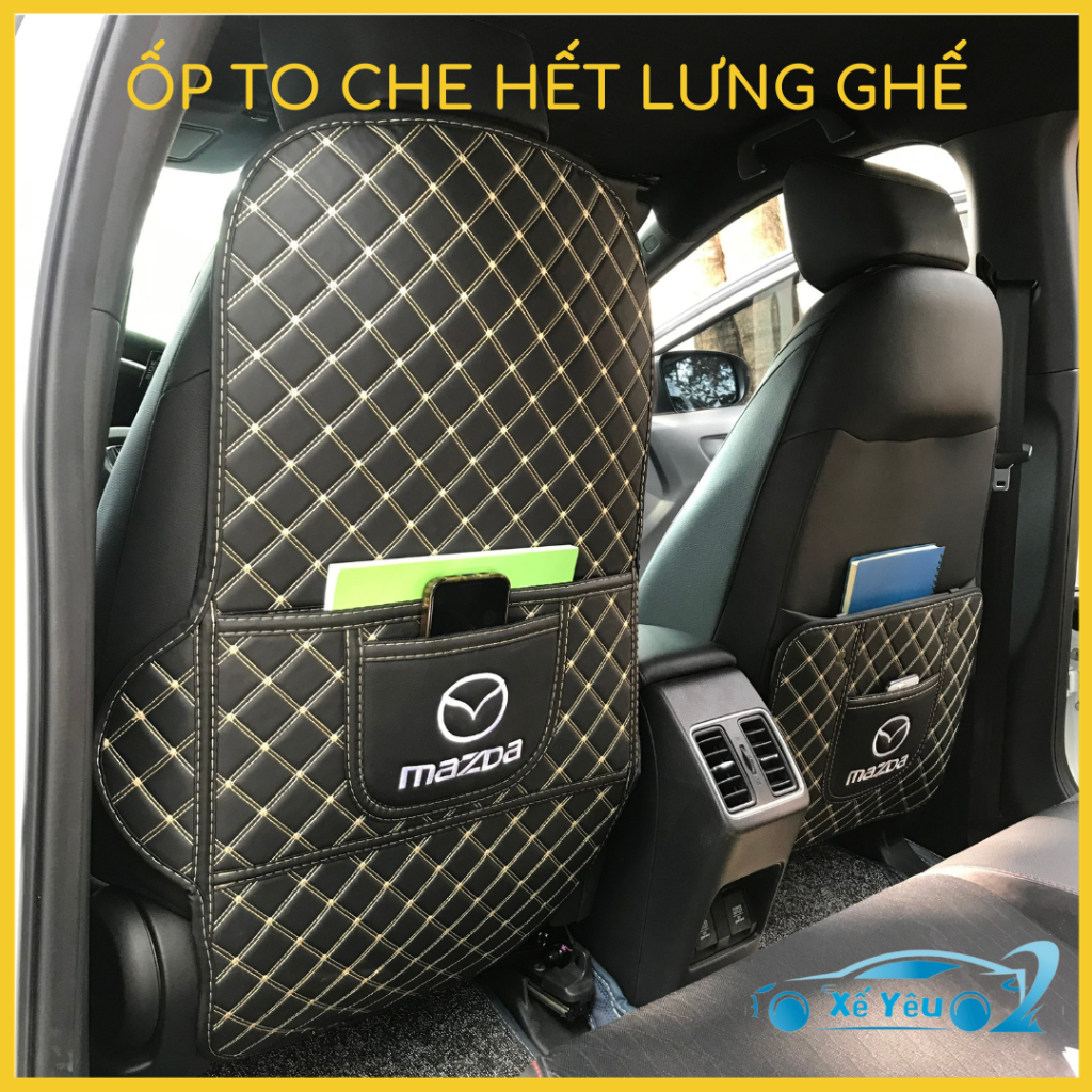 Ốp lưng ghế và túi treo xe ô tô, bảo hành 5 năm tại xưởng sản xuất!