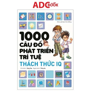 Sách - 1000 câu đố phát triển trí tuệ - thách thức iq