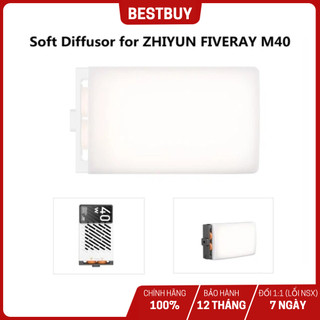 Ốp tản sáng silicon cho đèn video Zhiyun FIVERAY M40 - Chính Hãng