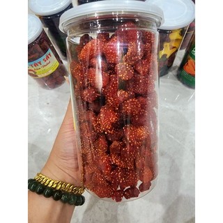 Dâu tây sấy dẻo chuẩn đà lạt hũ 500g
