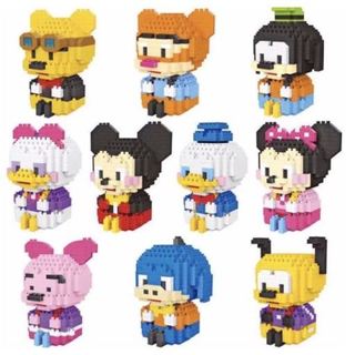 Bộ lắp ráp lego mini 3d nhân vật hoạt hình