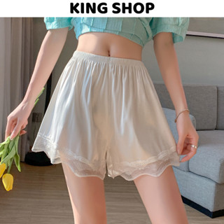 Quần mặc trong váy chất lụa viền ren quý phái hiện đại mềm mịn thoáng khí sịn mịn King Shop V-550